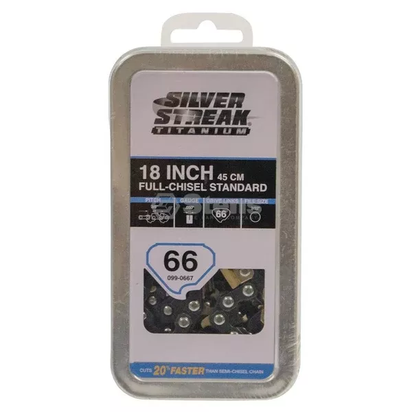 099-0667-titanium-chain-pre-cut-loop-66-dl-3-8-050-chisel-standard 099-0667 Titanium Chain Pre-Cut Loop 66 DL, 3/8", .050, Chisel Standard