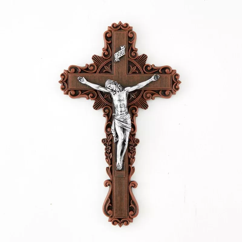 10-h-calvary-pastoral-crucifix 10″ H Calvary Pastoral Crucifix