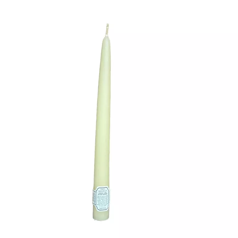 100-beeswax-taper-candle 100% Beeswax Taper Candle