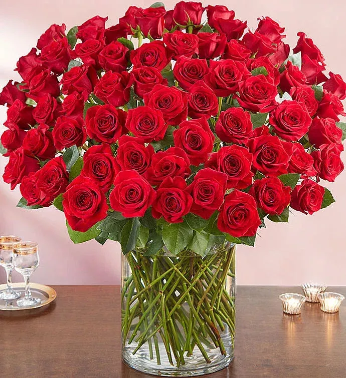 100-premium-long-stem-red-roses 100 Premium Long Stem Red Roses