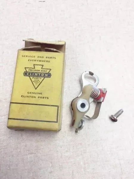 135-127-500-breaker-points-assembly-clinton-engines-nos-old-p-n-5579 135-127-500 Breaker Points Assembly Clinton Engines NOS old P/N 5579