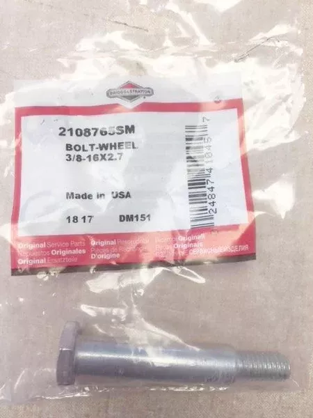 2108765sm-deck-wheel-bolt-ferris-2108765-briggs-stratton 2108765SM Deck Wheel Bolt FERRIS 2108765 Briggs & Stratton