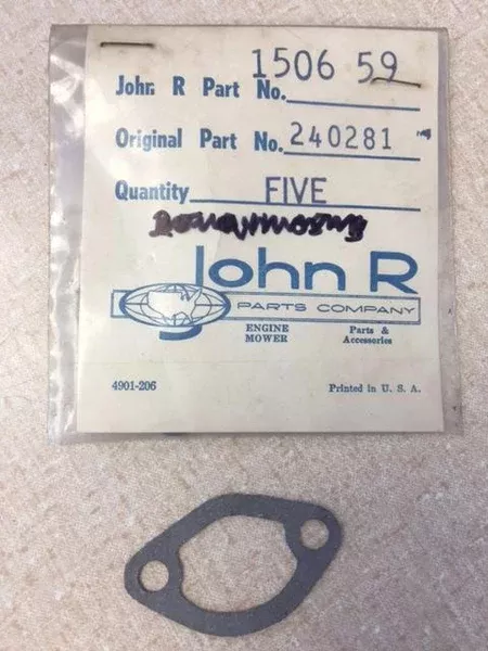 240281 Kohler Gasket NOS
