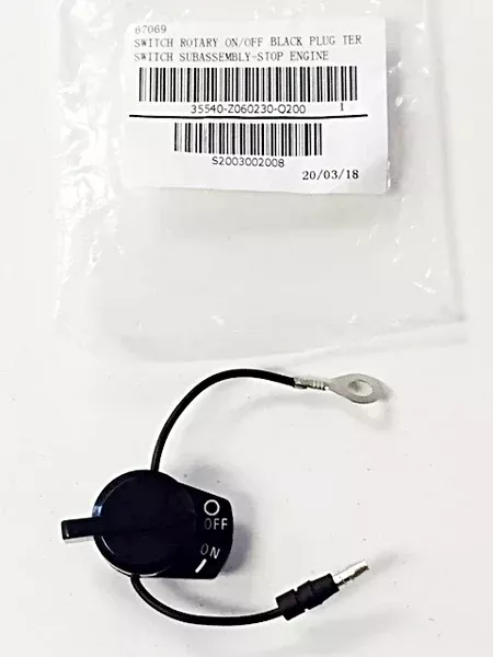 67069-ardisam-switch-on-off-black-with-plug-terminal-earthquake-viper 67069 Ardisam Switch ON/Off BLACK with Plug TERMINAL Earthquake Viper